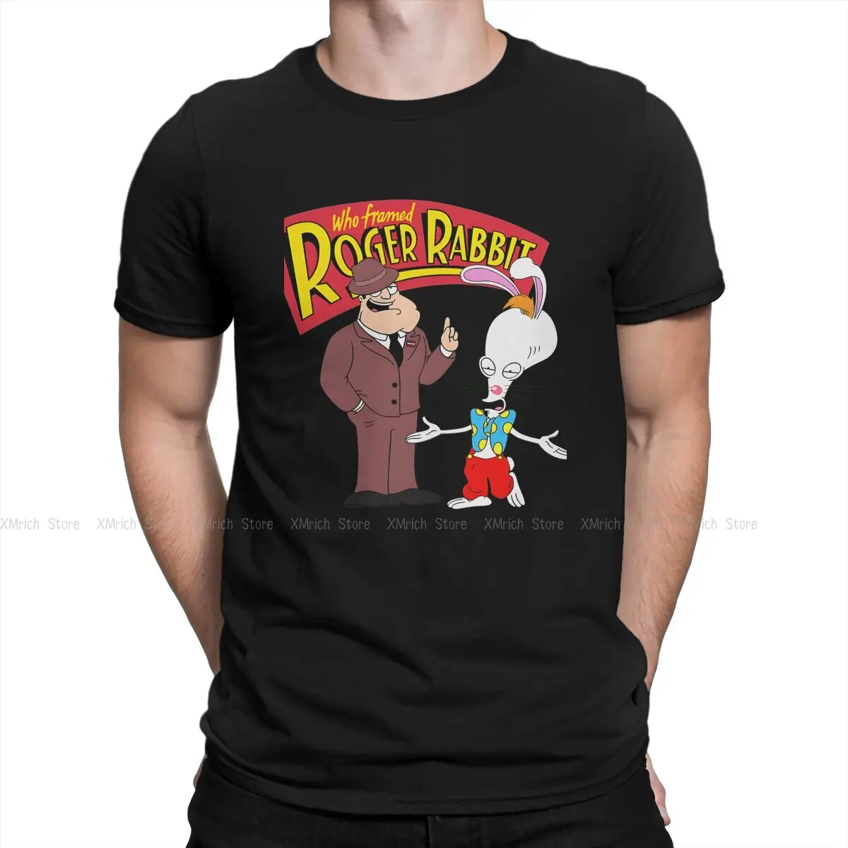 Who Framed B-American dad Hip Hop TShirt B-American dad Casual T Shirt Newest Stuff For Men Women