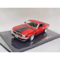 IXO Diecast 1:43 Scale Ford Mustang Boss 302 1970 Model Alloy Car Finished Simulation Toy Automobile Souvenirs Collection Gift