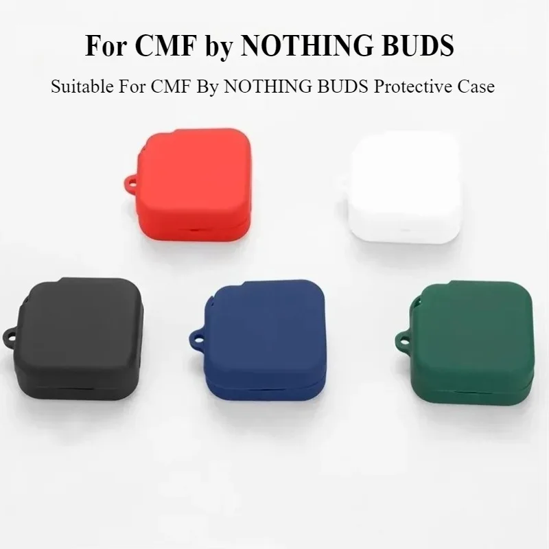 

For CMF By NOTHING BUDS Case Silicone Protective Sleeve Skin Cover For CMF By Nothing Buds 2A Bluetooth Earphones Accessories