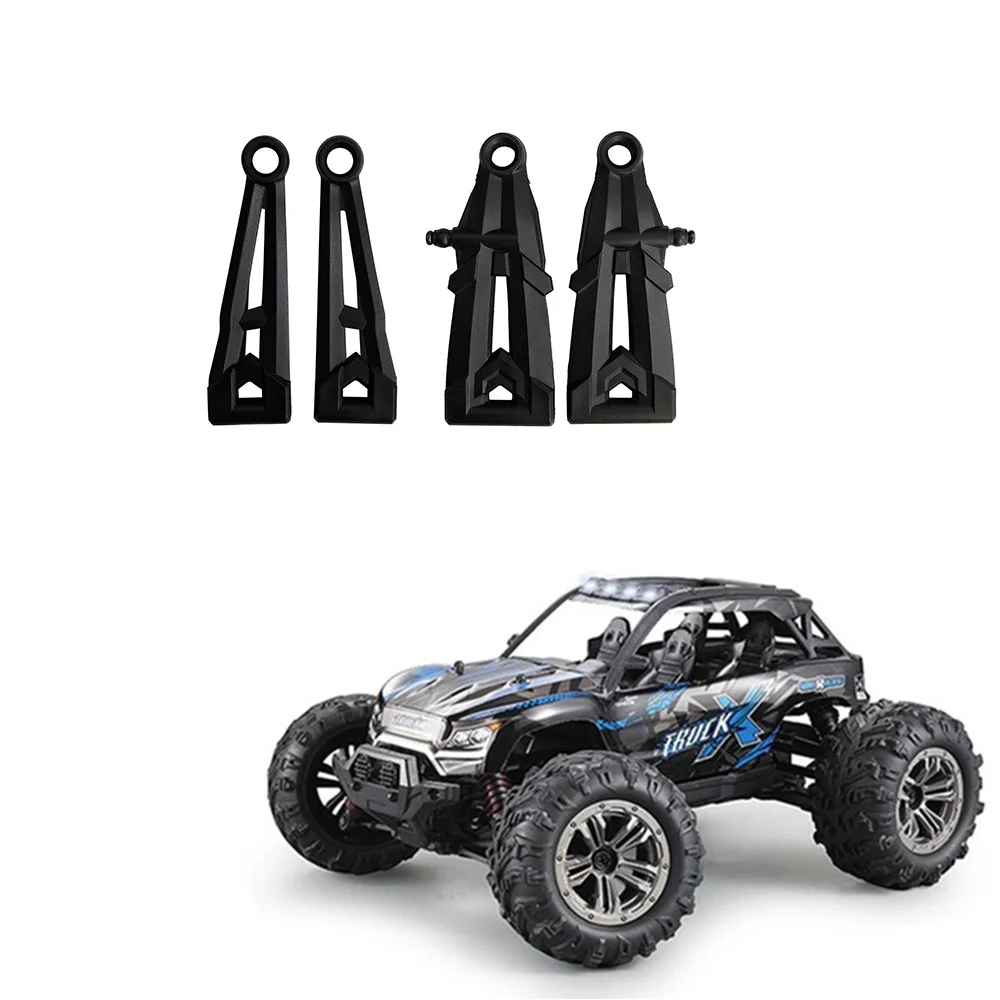 【Venta Flash】4 Uds brazo delantero superior e inferior SJ07/09 para Xinlehong Hosim Q901 Q902 Q903 9130 9136 9137 1/16 piezas de repuesto de coche teledirigido