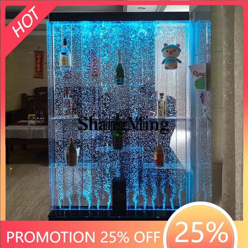 ZYY exquisite advanced screen entrance door porch background wall decoration creative fish tank aquarium