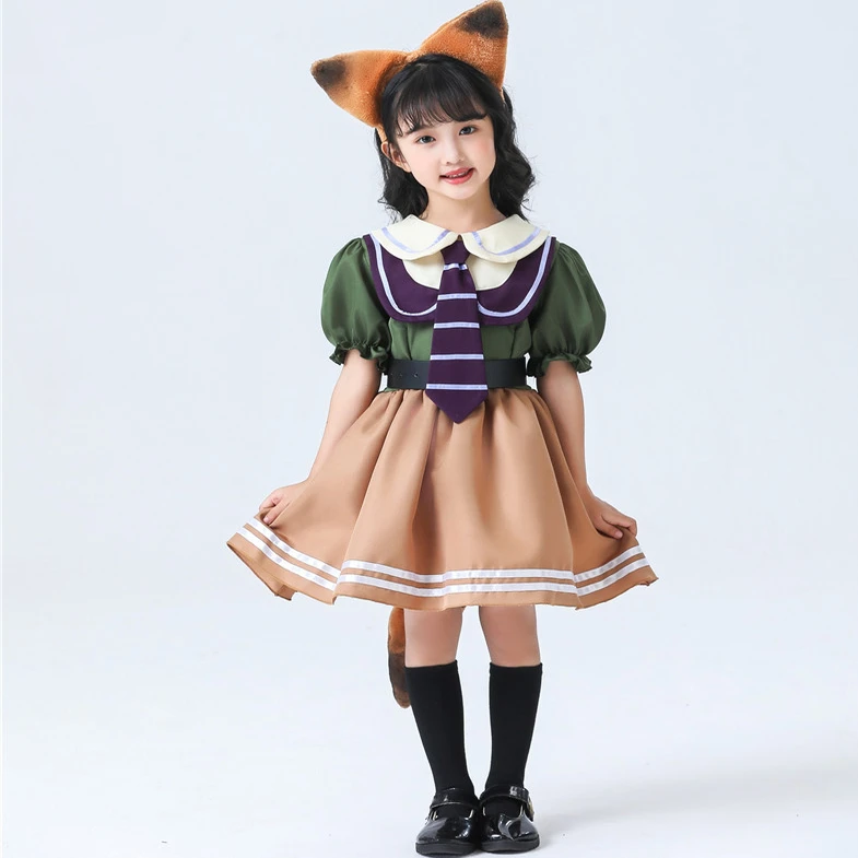 ชุดคอสเพลย์จูดี้ นิ สำหรับงานแสดงบนเวที ชุดเต็มแบบดั้งเดิมของจีน สำหรับผู้หญิงและผู้ชาย ทำจากโพลีเอสเตอร์ F...