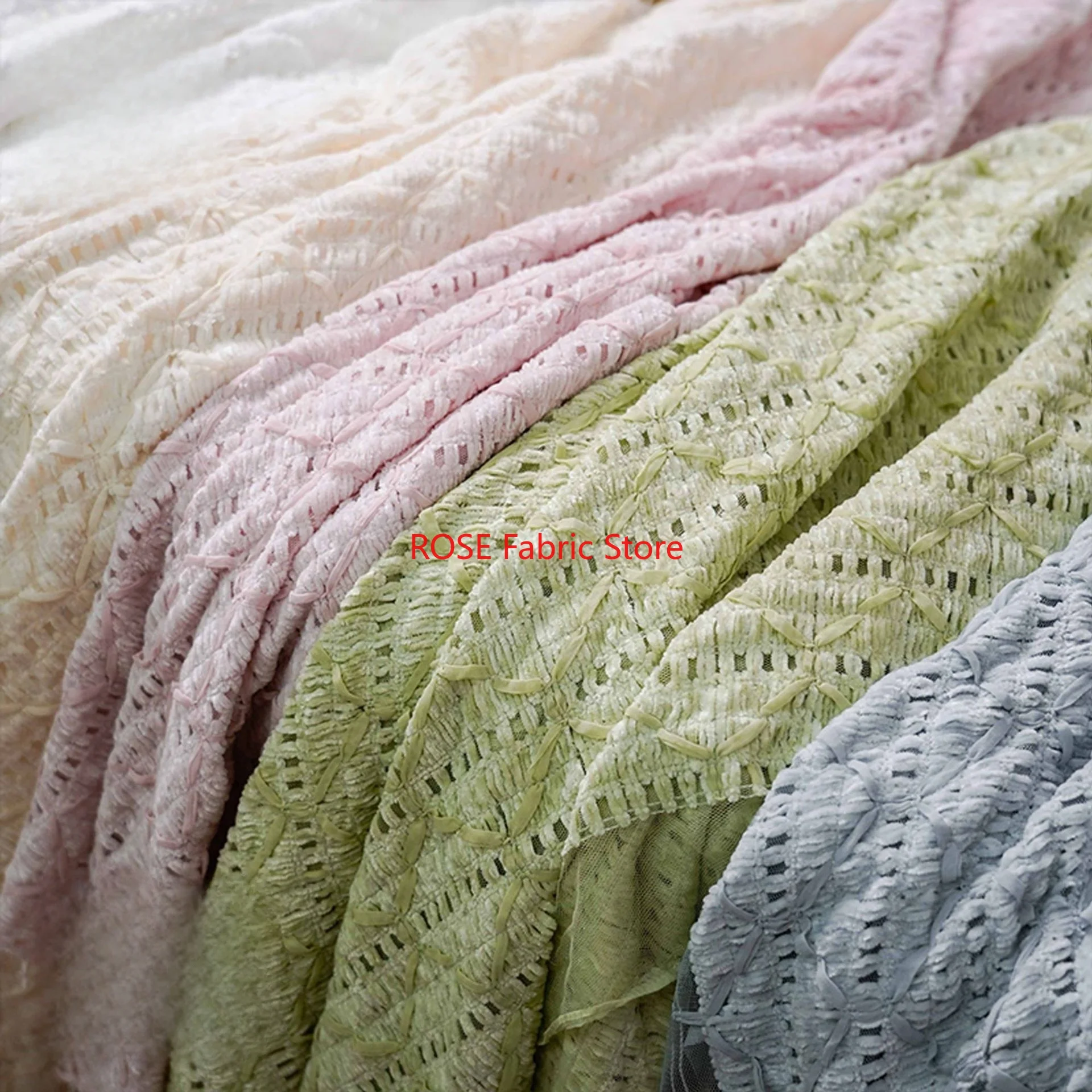 

Изысканная модная ткань с ромбовидной сеткой для детского платья, свадебного платья, шитья своими руками, дизайнерской ткани