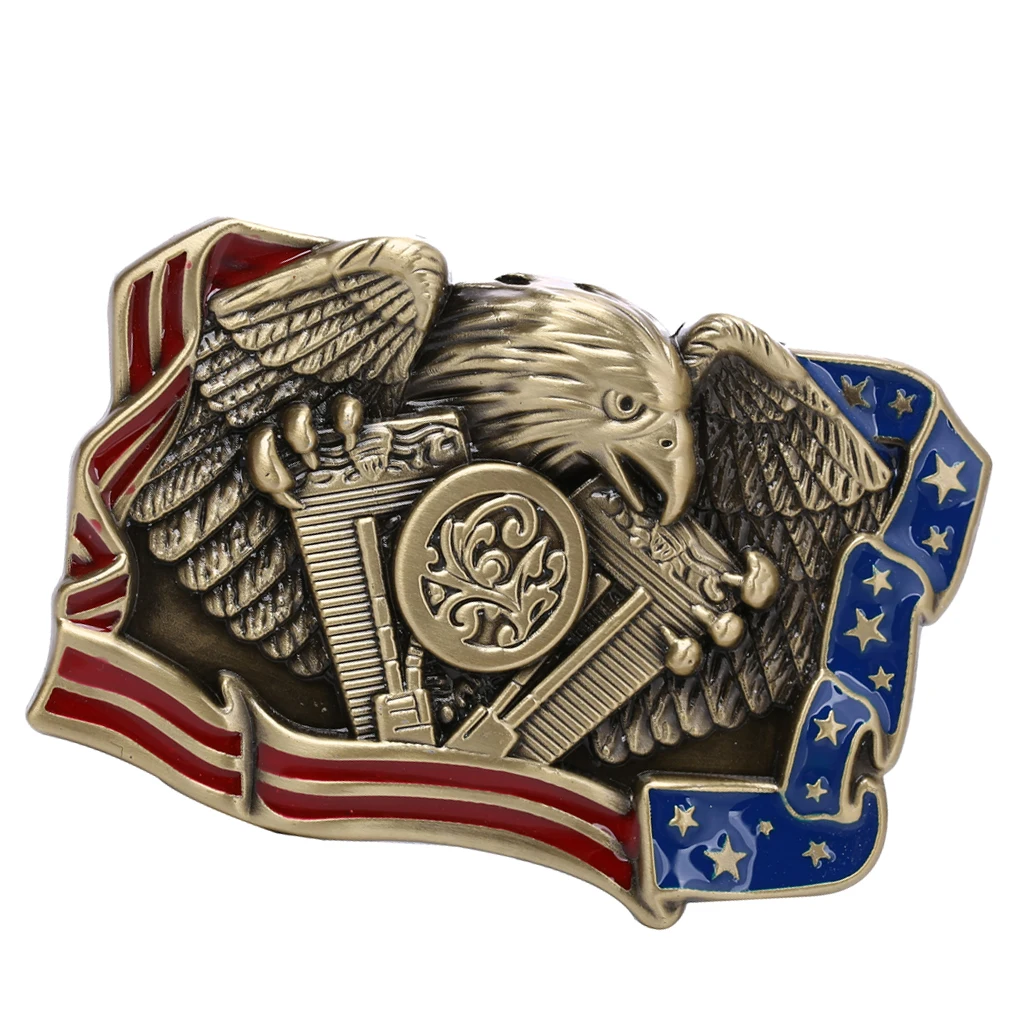 Zinc Alloy Western Rodeo Novelty Eagle Belt Buckle Replacement