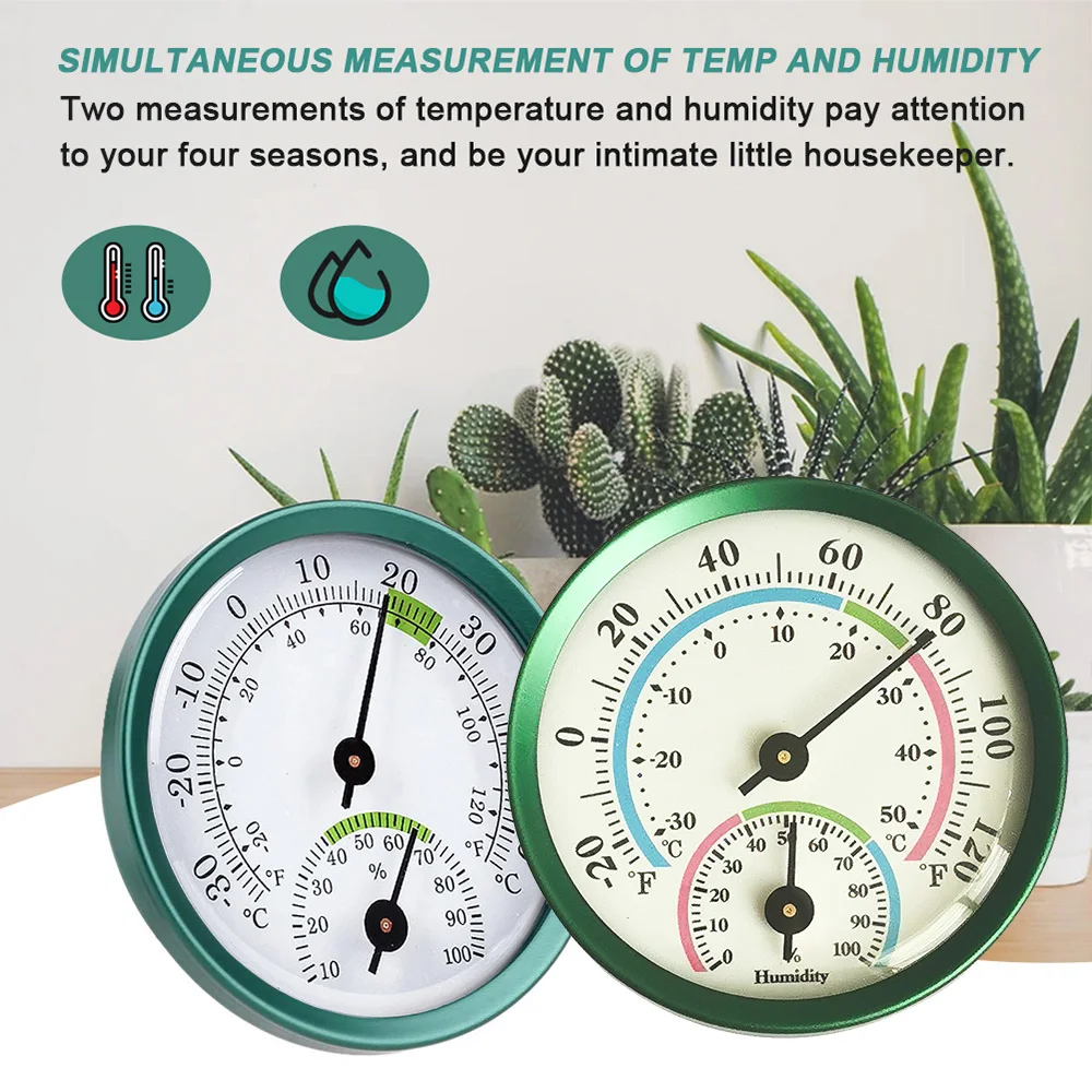 

Мини-гигрометр 2 в 1, указатель без батареи, комнатный высокоточный термометр, измеритель температуры и влажности
