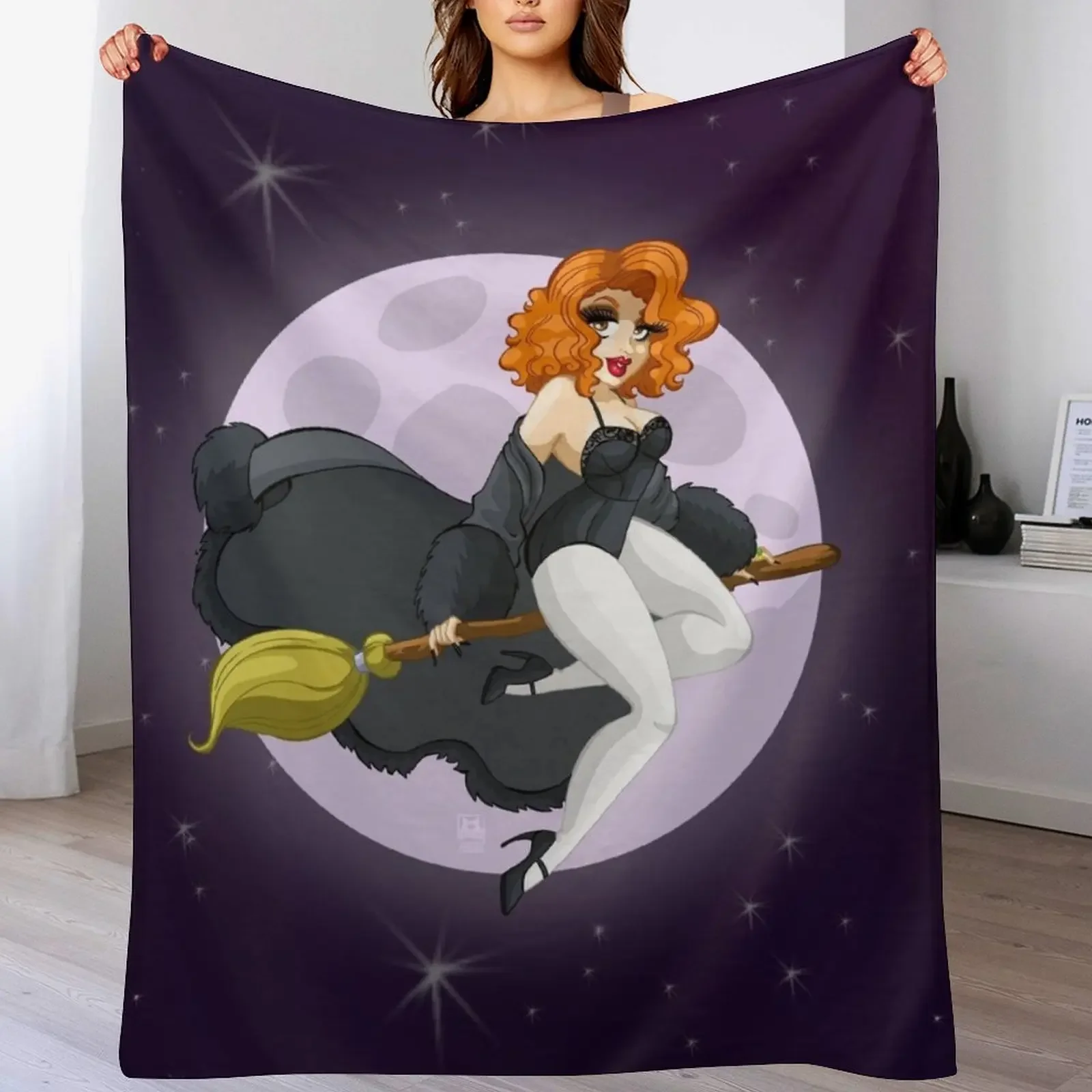 

Jinkx Monsoon Throw Blanket Cozy Warm Blanket for Bed Room Decor