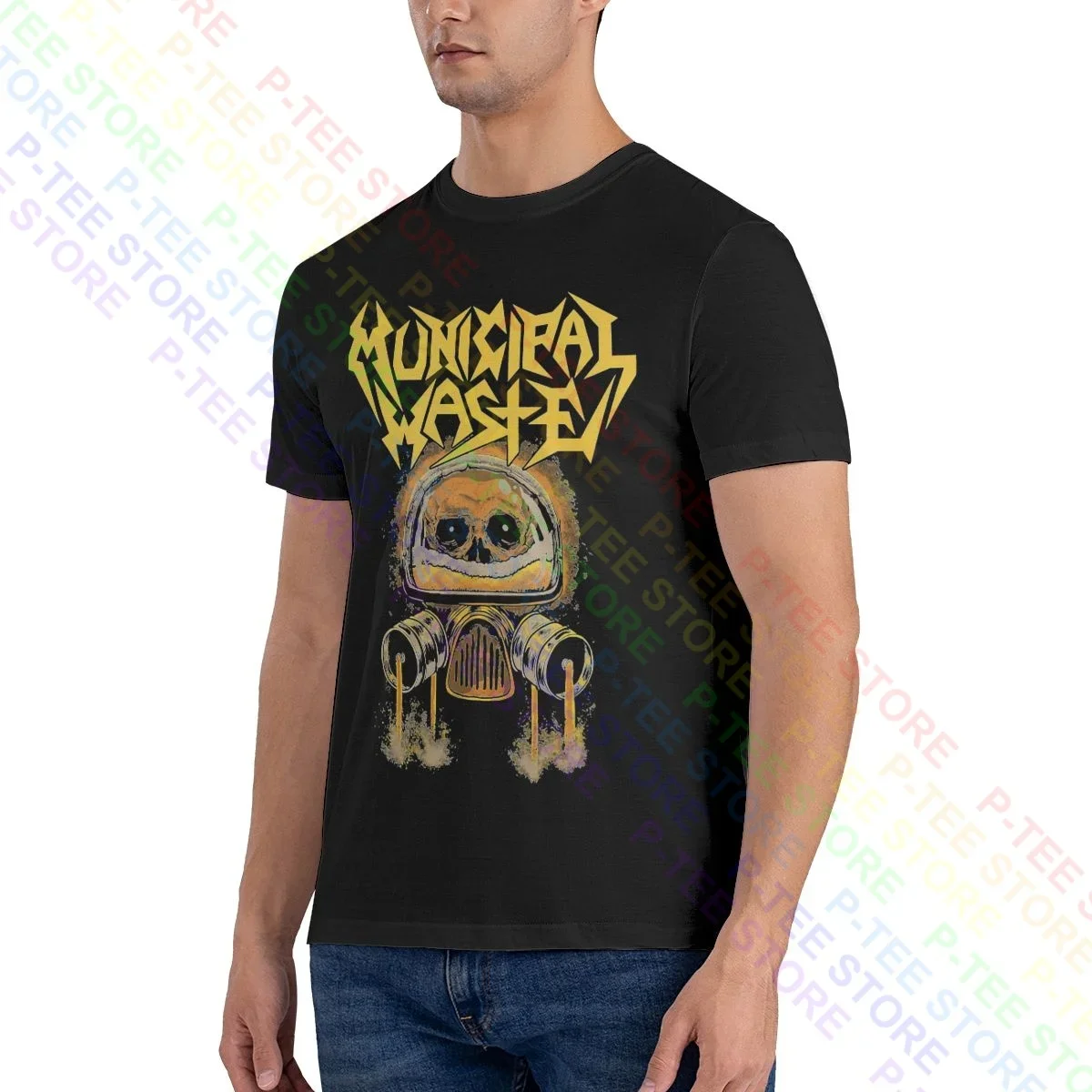 Municipal Waste'Keg Killer'(Dri,Overkill,Warbringer) T-shirt Tee Shirt Daily Comfortable