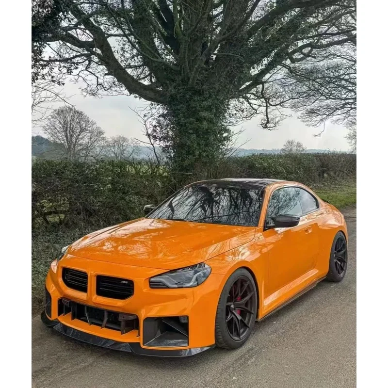 High Quality R44 Style Dry Carbon Fiber Side Skirt Exterior Body Parts Fit For M2 G87 2023-2025 view 6