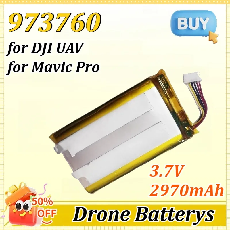 

973760/MR1SS5 3.7V 2970mAh/3.85V 4200mAh/3.6V2600mAh for DJI UAV for Mavic Pro/Mavic 2pro/Mini Remote Control Lithium Battery