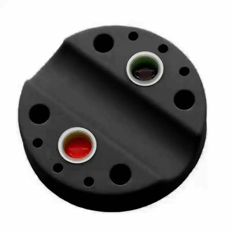 

1 шт. круглая силиконовая цветная стойка для татуировки, вышивальная машина, цветная чашка, цветная стойка, держатель для ручки для татуировки, инструмент