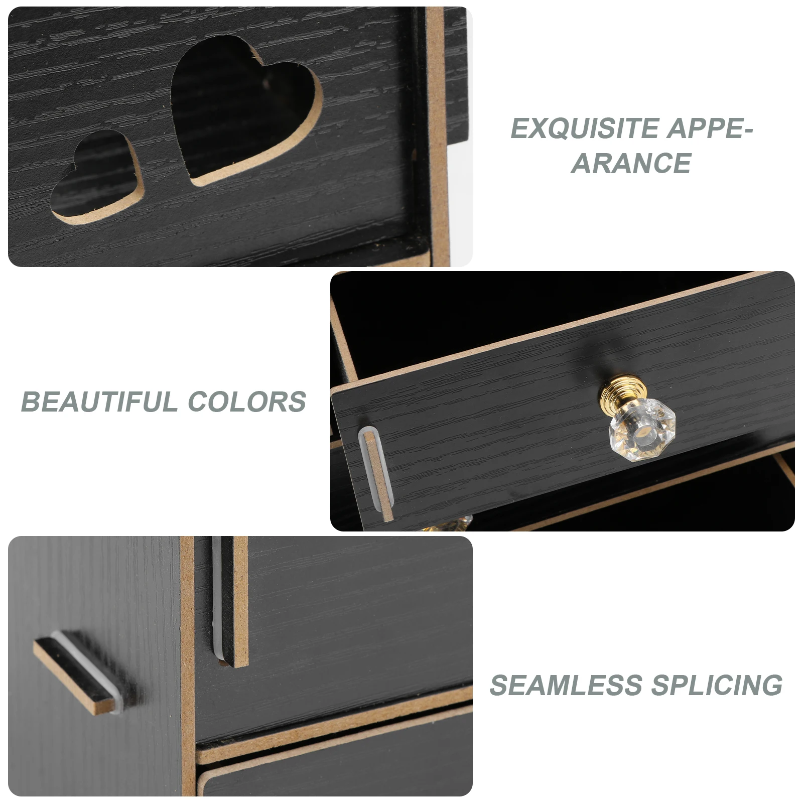 

Desktop Cosmetics Storage Rack Multifunctional Makeup Organizer Shelf With Mirror Drawer Container Box For Accessories