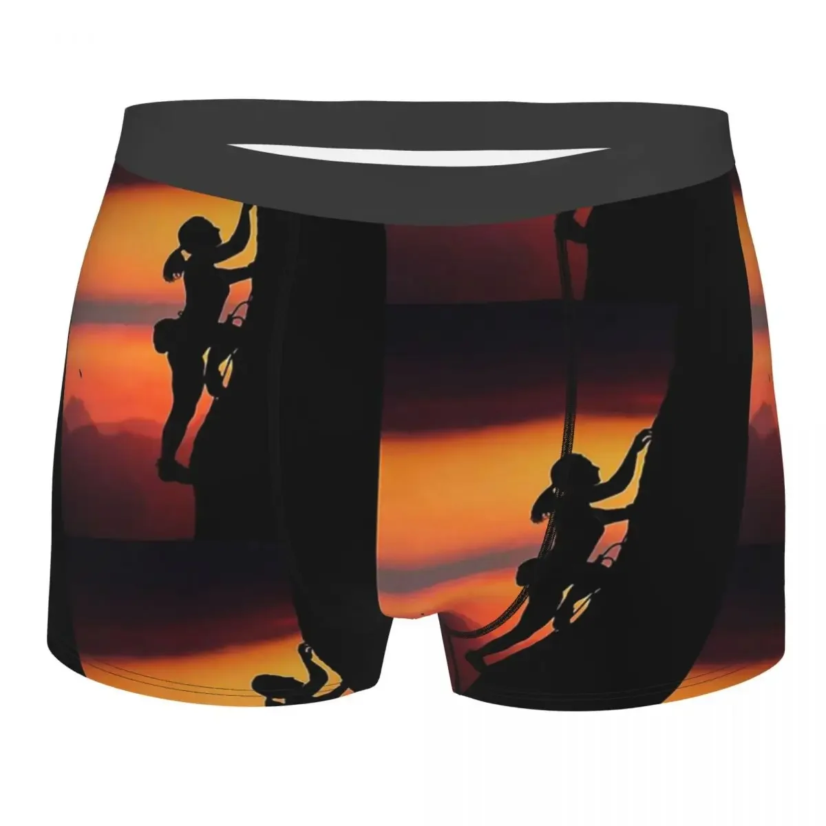 Rock Climbing 1 Man's Boxer Briefs Underwear Rock Climbing Highly Breathable High Quality Gift Idea