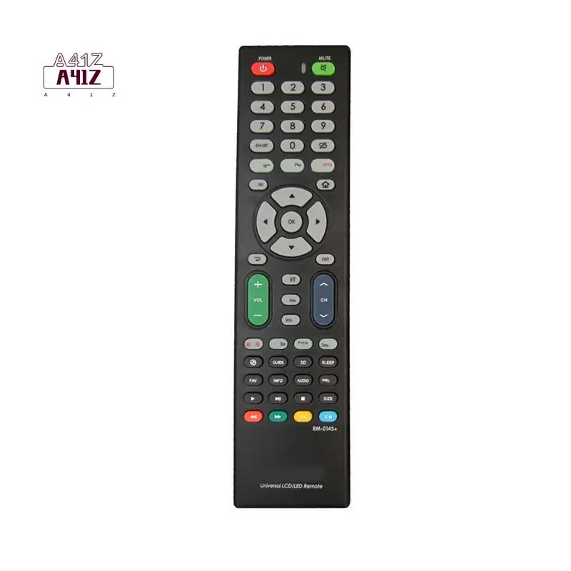 A41Z-Universal Remote Control RM-014S+ Multi-Device Compatibility, Easy Setup For TV, DVD