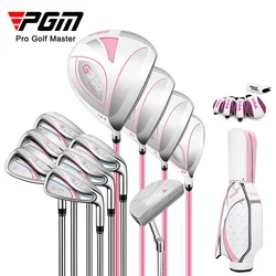 PGM golf club set G300 Right Handed Professional Women's Golf Clubs Easy to control light weigh Training Rod with Bag LTG035