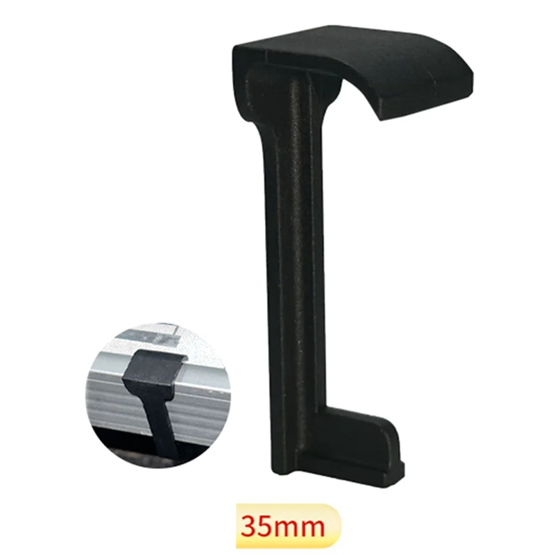 YWDZ-60PCS 35Mm Solar Panel Side Water Drainage Clips,PV Modules Clips For Water Drain Photovoltaic Panel Water Drain Clips