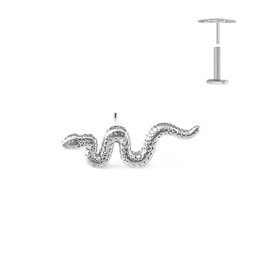 Peacock Dragonfly Titanium Earring Stud, Body Jewelry
