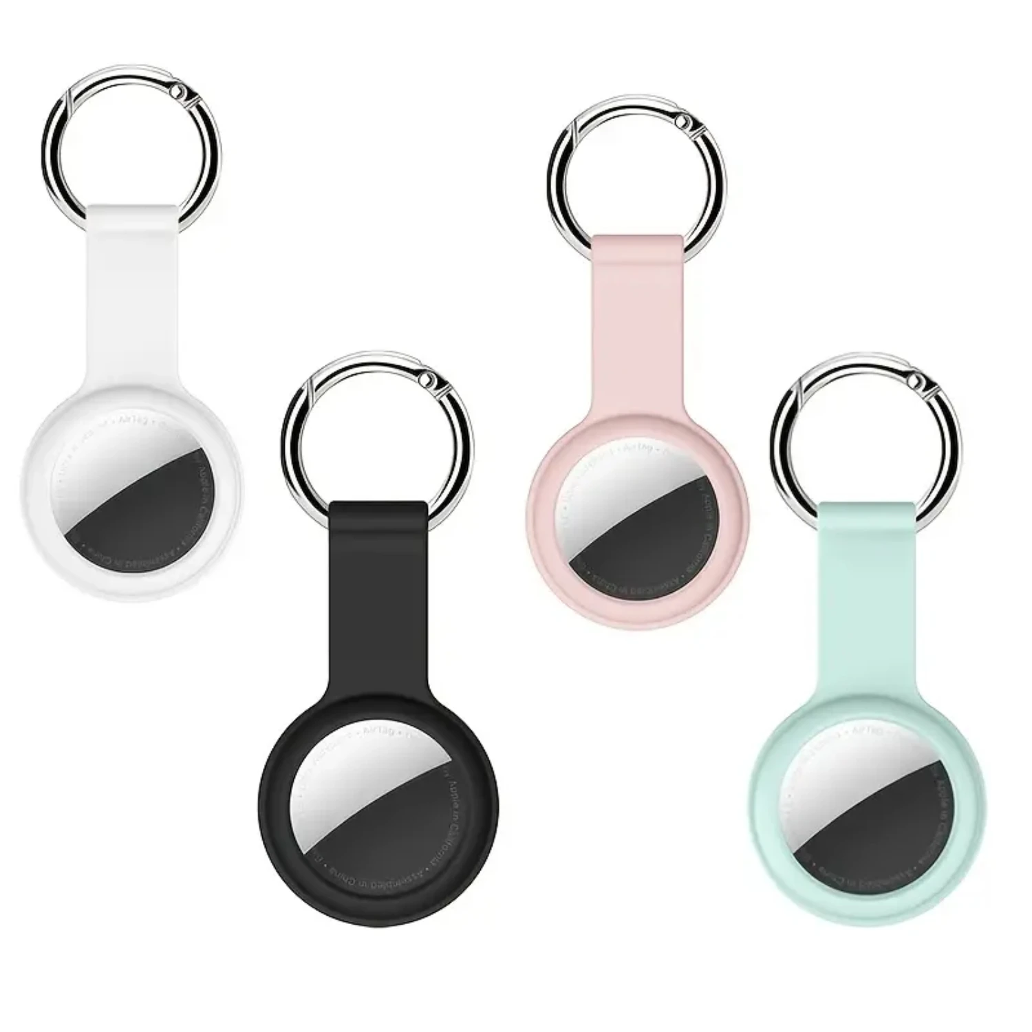 

anced Style, Stylish Protective Case for AirTags with Durable Keychain, Premium Silicone Cover for Pro Tags, Ultimate Security K