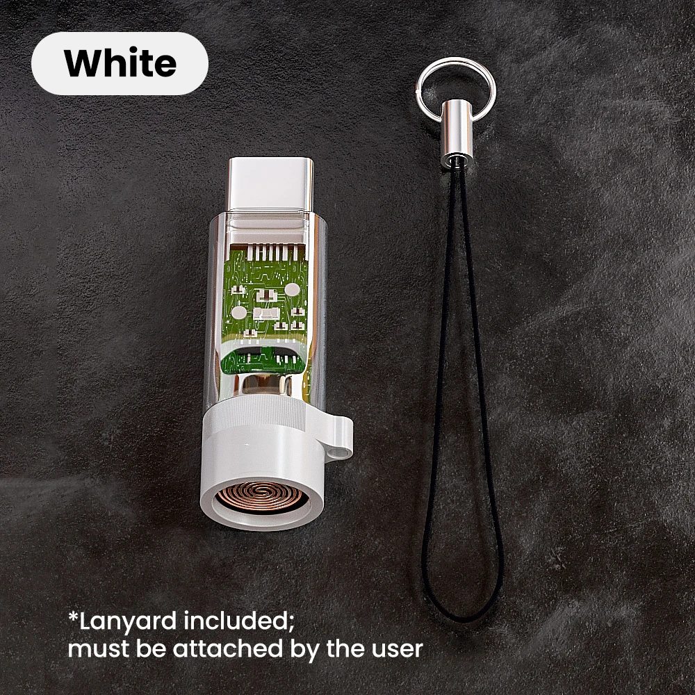 Tragbarer Mini Typ-C Handy-Zigarettenanzünder-Adapter, Windfester Outdoor-USB-C-Zigarettenanzünder für iPhone 15 16 17