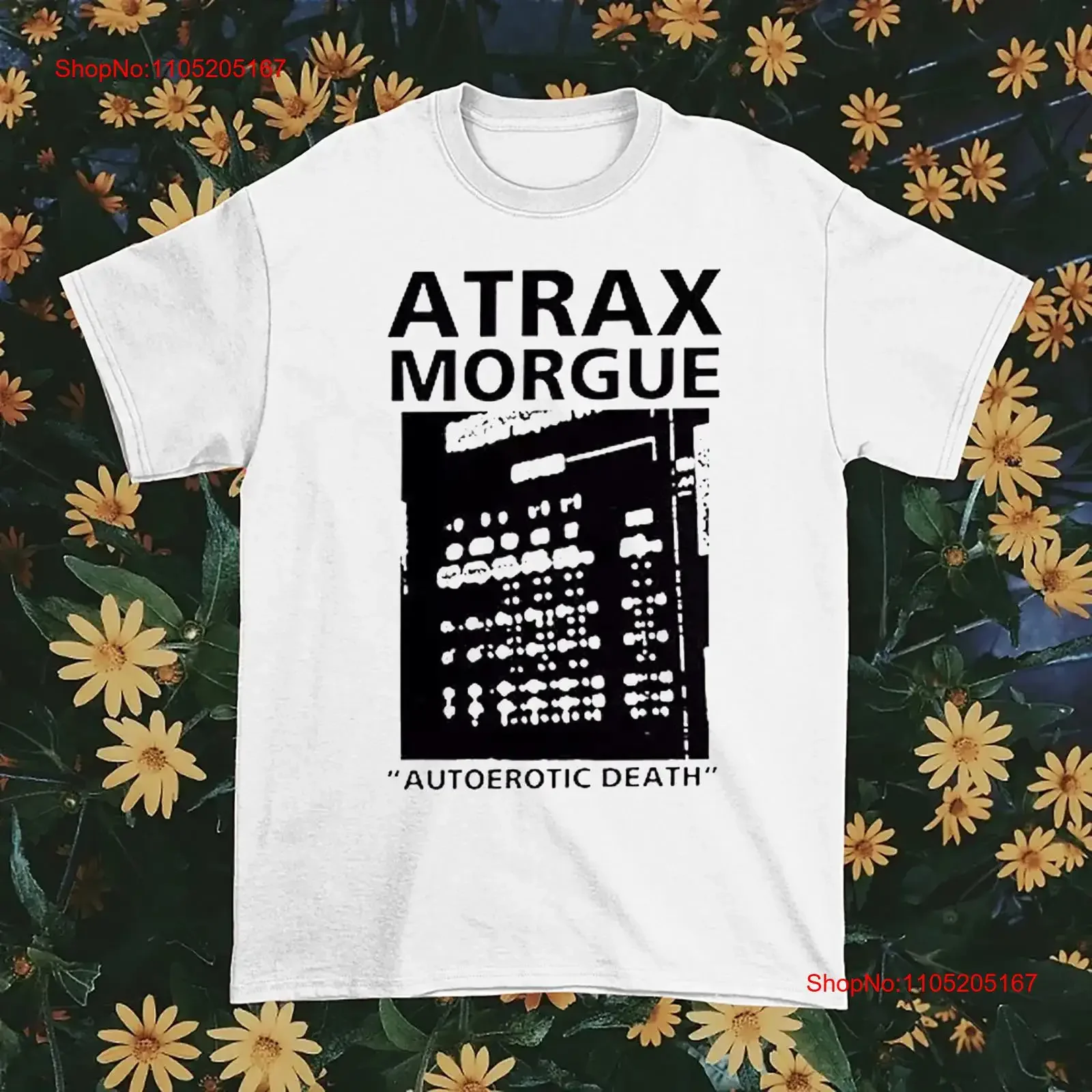 Atrax Morgue Autoerotic Death Cotton White All Size T Shirt AG547 vintage Washed Soft Top For Everyday Wear streetwear graphic