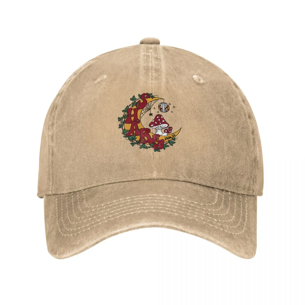 Moon Shroom_Fall 2023 Baseball Cap New In The Hat beach hat sun hat Bobble Hats Man Women's