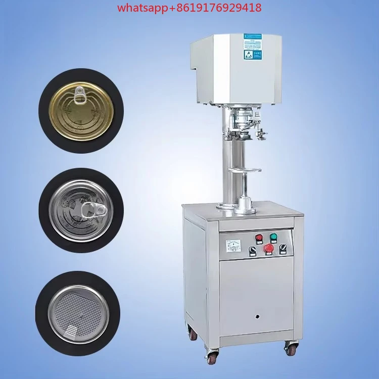 Semi-automatische elektrische blikverzegelaar Vacuümverpakkingsmachine voor voedsel Drank Chemische grondstoffen Verpakking Kernmotorcomponent