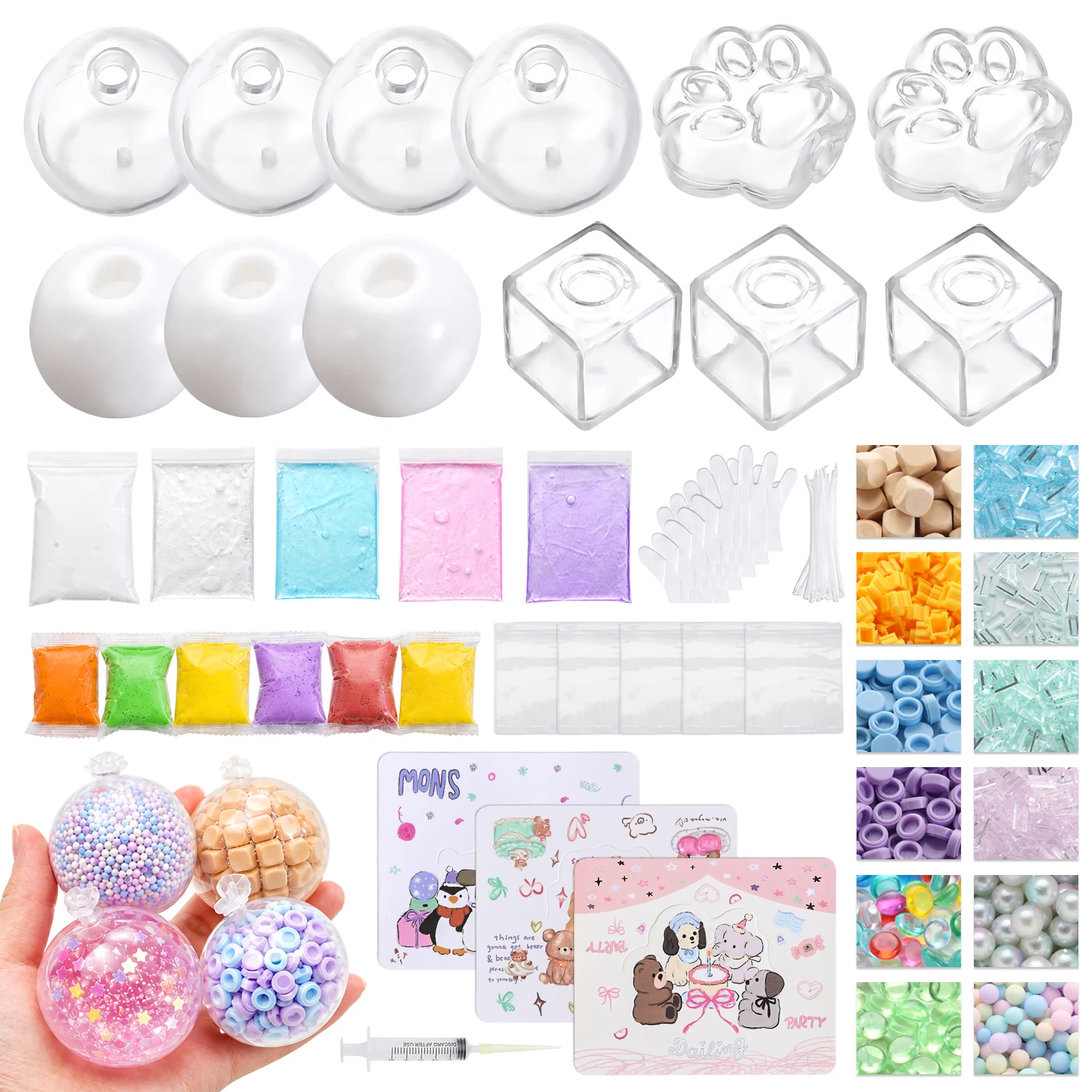 Kit Fai da Te per Palline Anti - Slime Making Kit recensione e prezzo