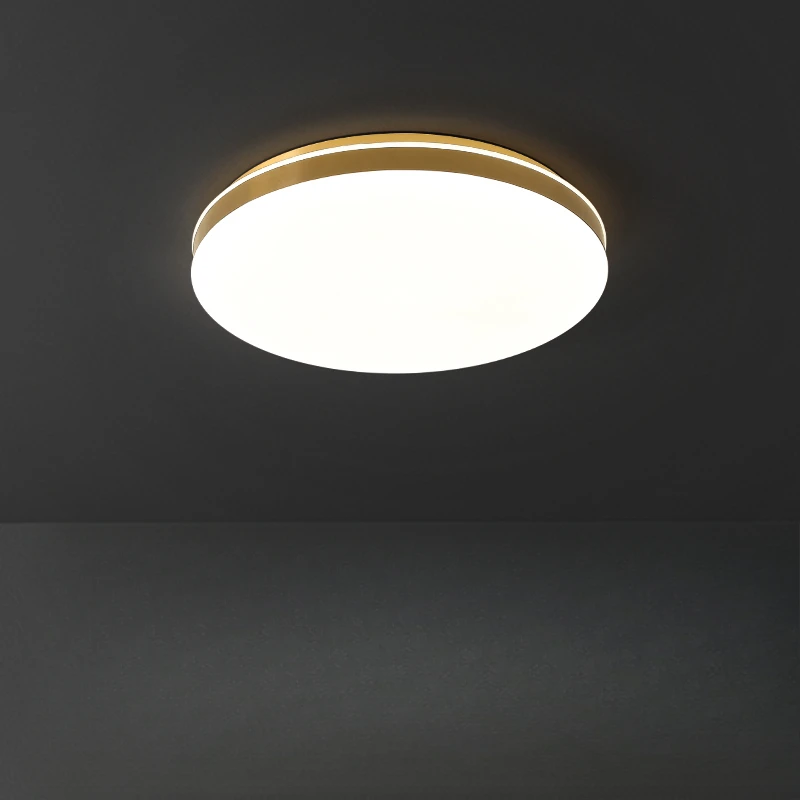 

Copper Master Bedroom Light, Modern Atmospheric Nordic Restaurant Light, Room Ceiling Light