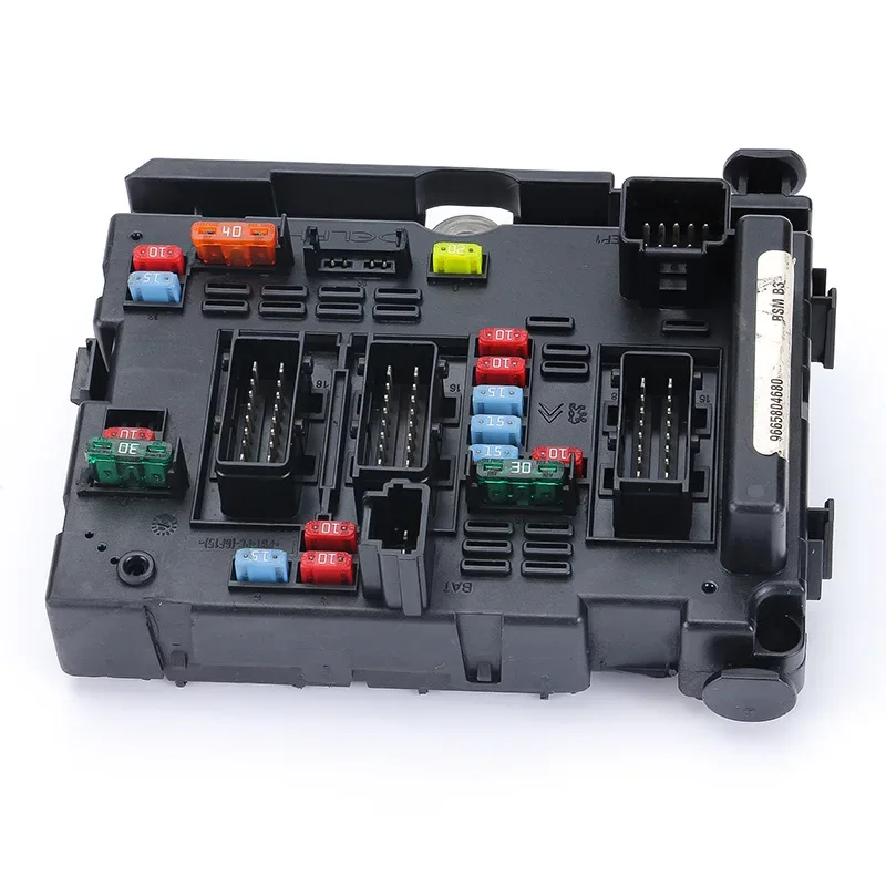 

9657608580 B5 B3 B4 BSM Control Module Fuse Box For Citroen C2 Peugeot 206 307 807 Partner Lancia Phedra Fiat car accessories