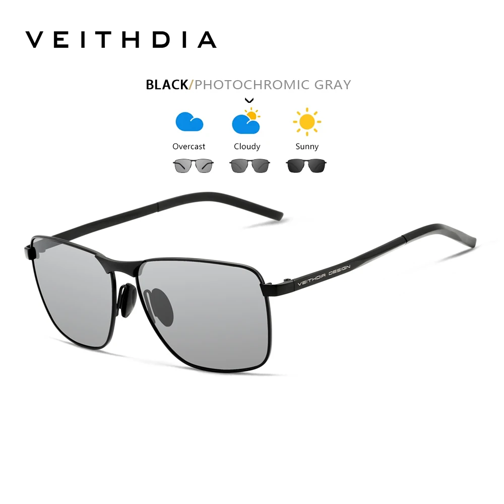 VEITHDIA Merk mannen Vintage Sport Zonnebril Gepolariseerde UV400 Lens Brillen Accessoires Mannelijke Outdoor Zonnebril Voor Vrouwen V2462