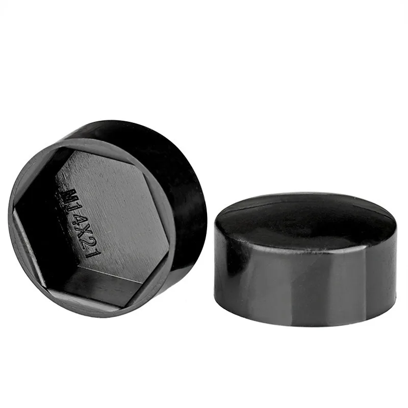 M4 M5 M6 M8 M10 M12 tuerca de perno de rueda de coche cubierta de tapa de protección de cúpula hexagonal expuesto tornillo de tuerca de neumático de coche de plástico decoración Exterior