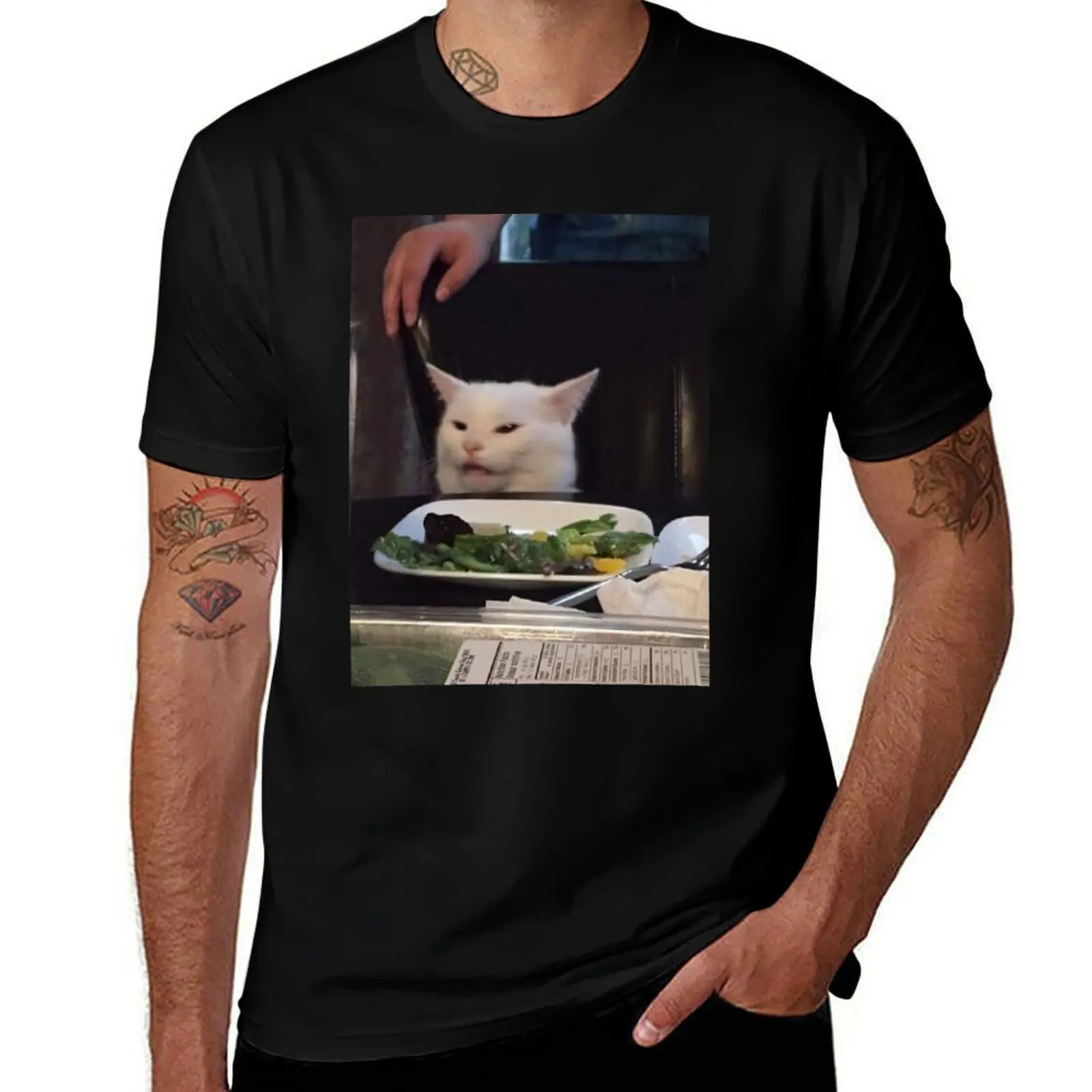 

Smudge The Cat Sticker3 T-Shirt anime funny costumes Funny t-shirt summer clothes t shirts for men