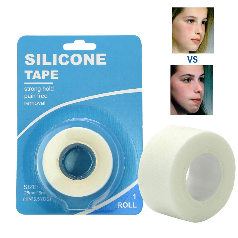 Sleeping White Ronco Relief Tape, tiras de sono para dormir melhor, melhor, remoção livre, melhor noite, respirável, 1 rolo