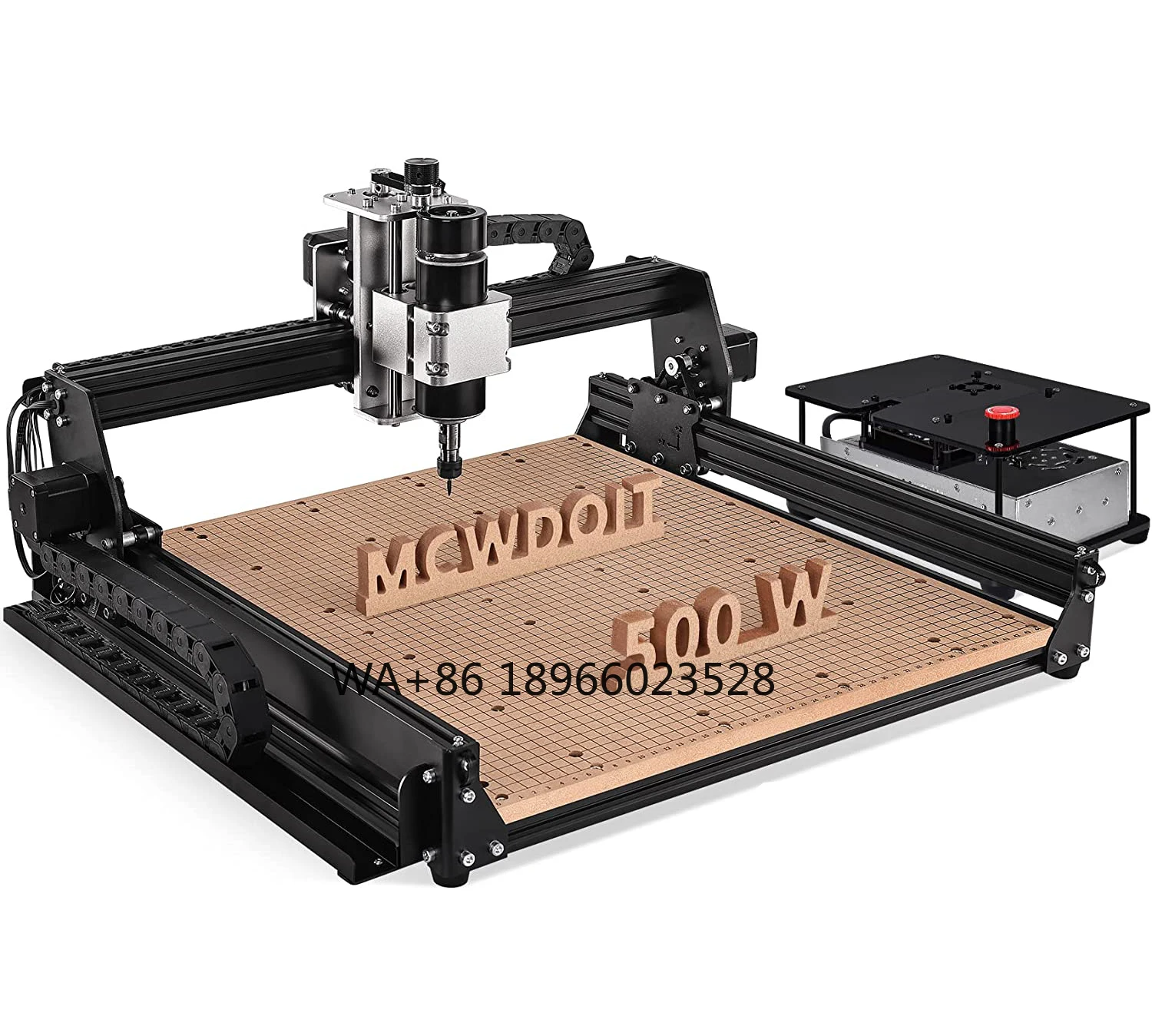 Multifunctional 4540 CNC Router Machine Single 3 Axis Milling Cutting Engraving Wood Acrylic MDF Carving Arts Crafts DIY Design