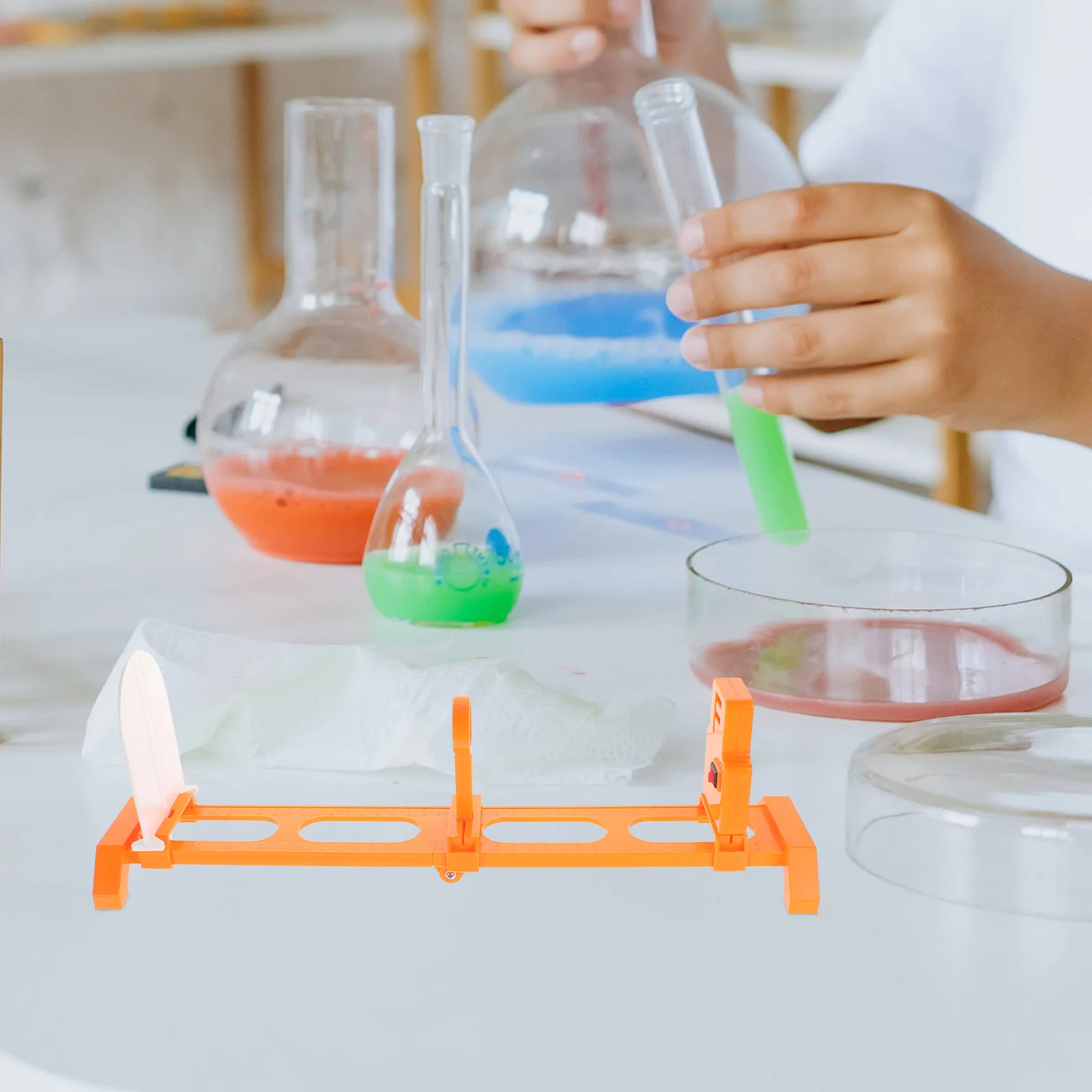 

Physical Optics Experiment Kit Light Mount Experimental Set Plastic Kids Science