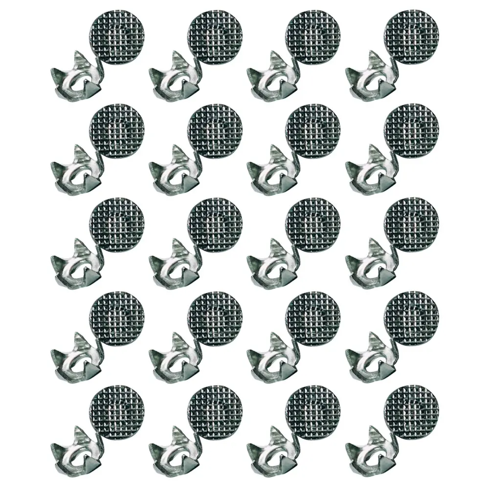 

20 Pcs Anti-skid Spikes Shoes Climbing Crampon Boot Nails Grippers Non Slip Cleats Grips for Ice and Snow Steel Spiked