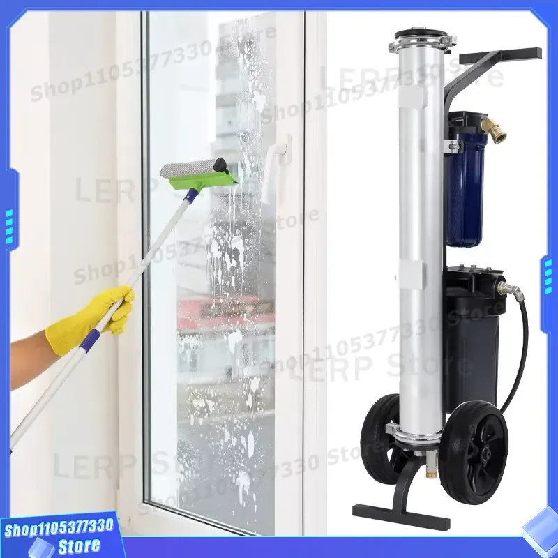 500L/H Hand-push Mobile RO Machine for Outdoor Window Cleaning Car Washing Reverse Osmosis Desalination System