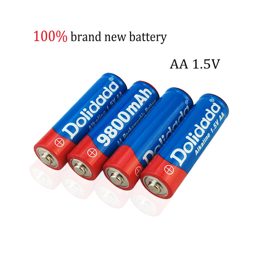 2024 New  AA 1.5V 9800mAh Rechargeable Battery Suitable For Clocks, Mice, Computers, Toys，Remote Control，Computer Eat
