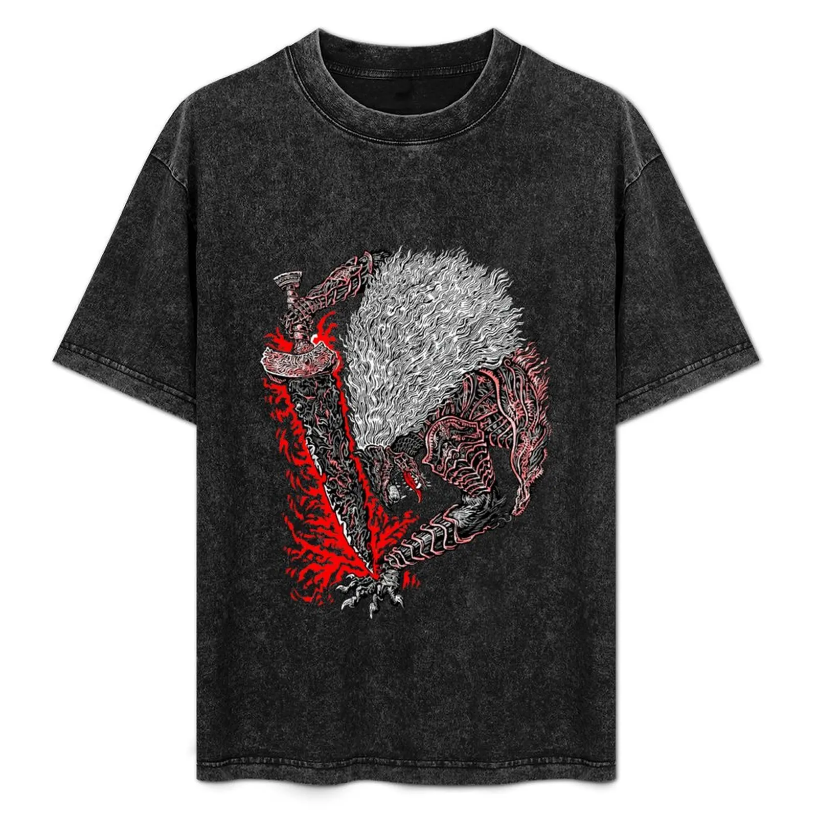 

Maliketh, The Black Blade T-Shirt vintage t shirts oversized graphic tee funny shirt cotton luxury t-shirt shirts men