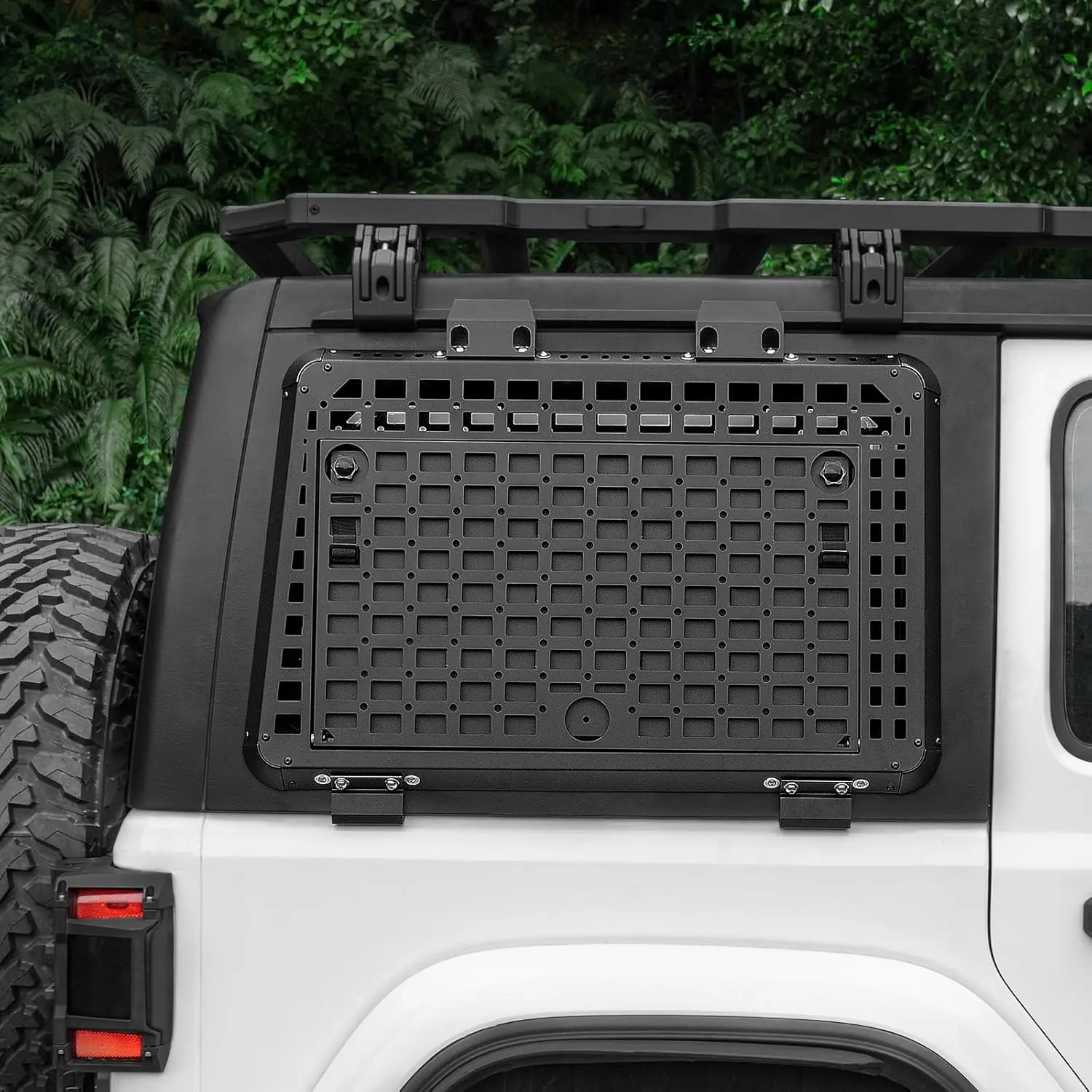 Side Window Expansion Panel For Jeep Wrangler JL Accessories Tactical MOLLE Storage Panel For Jeep Passenger Side