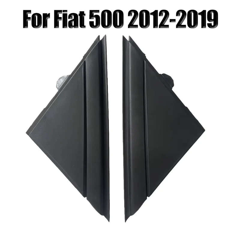 1SD00KX7AA Car Left Right 2 Pcs Mirror Triangle Trim 1SJ85KX7AA for Fiat 500 2012-2019