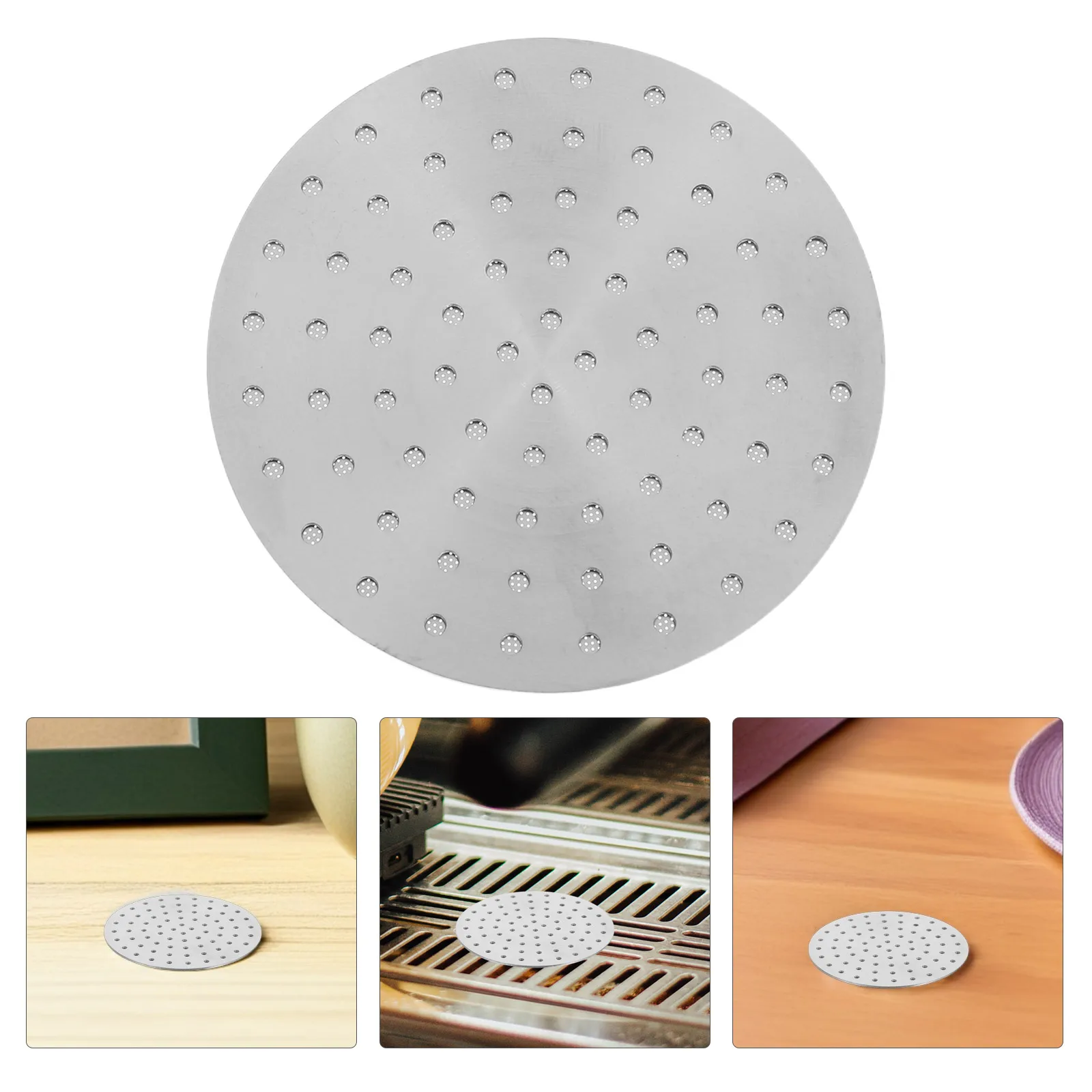 

53Mm Espresso Screen Stainless Steel Filter Mesh Reusable Puck Screen Home Office Coffee Accessories Durable Coffee Machine