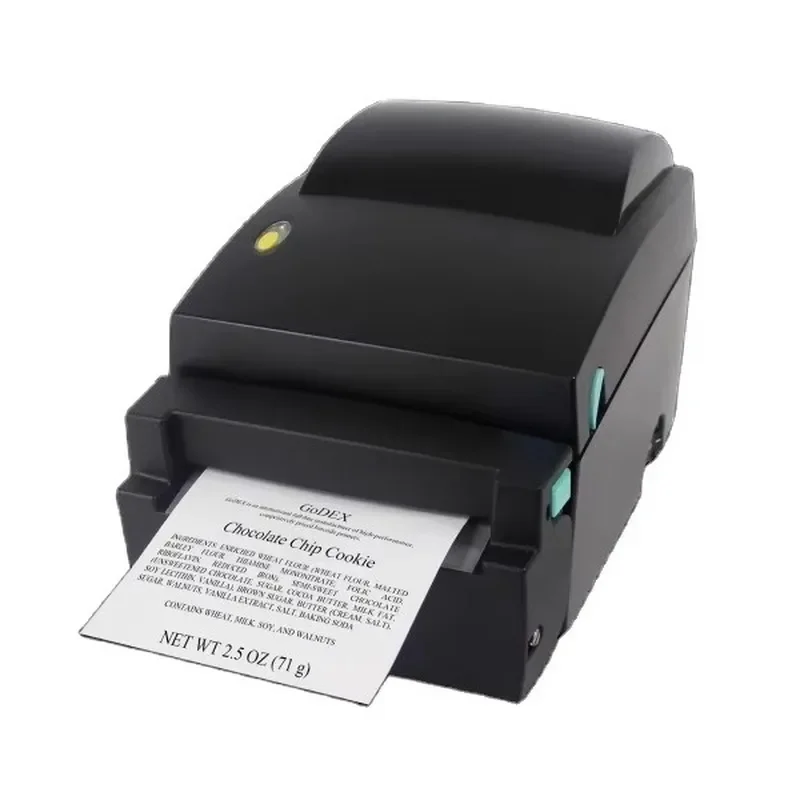 4 Inch Linerless Thermal Label Printer 203dpi Built in Cutter USB Ethernet for Retail Food Logistics