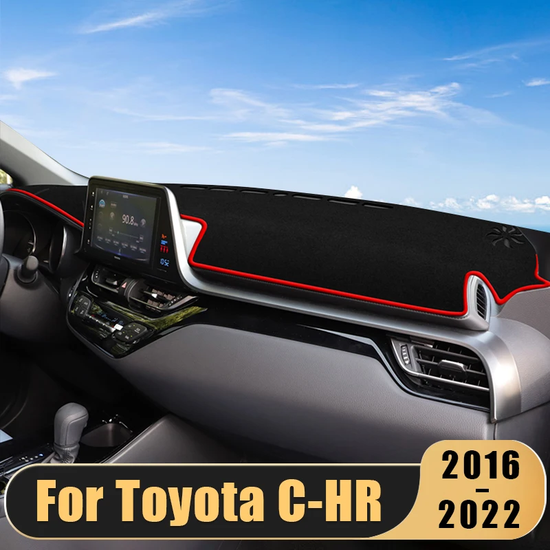 

Car Dashboard Cover Mat For Toyota C HR CHR CH-R 2016 2017 2018 2019 2020 2021 2022 2023 Dash Board Sun Shade Pad Accessories