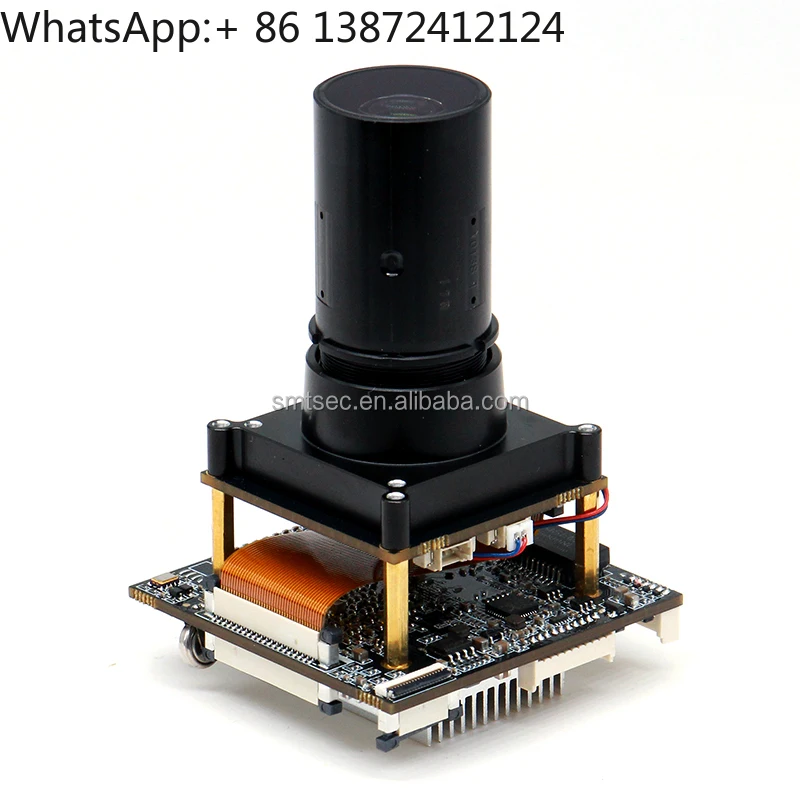 

New SMTSEC Super Starlight CCTV Camera Module AI DSP Hisilicon SSD3403 Starvis 2 1/1.2" 4K 30Fps Sensor IMX585 SIP-K585U-F1.0