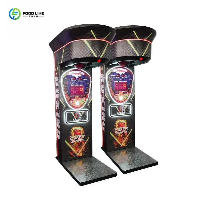 Entertainment space, coin-operated games, punch-punching ultimate boxers, electronic ticket exchange, arcade boxing machine
