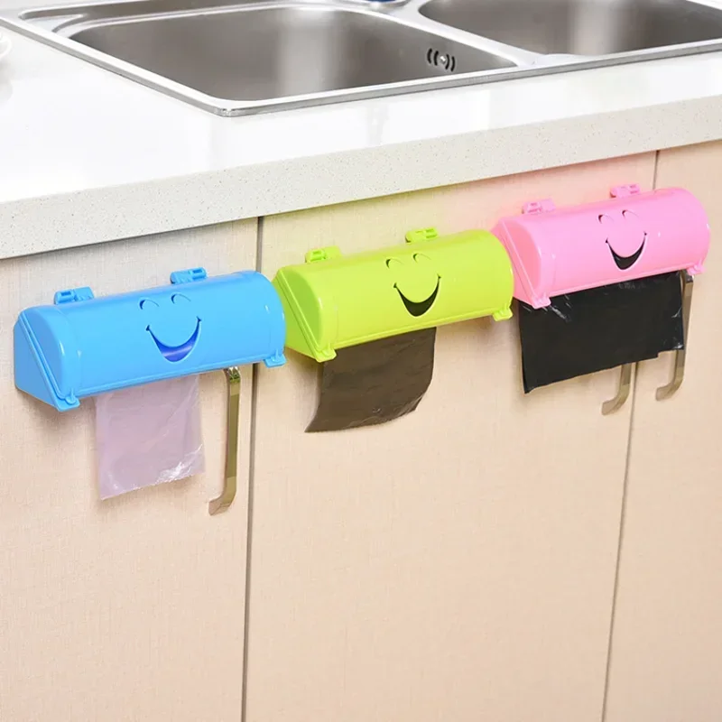 

Plastic Garbage Bags Storage Rack Storage Box Kitchen Bedroom Bathroom Garbage Bags Home Storage Holder Organizer
