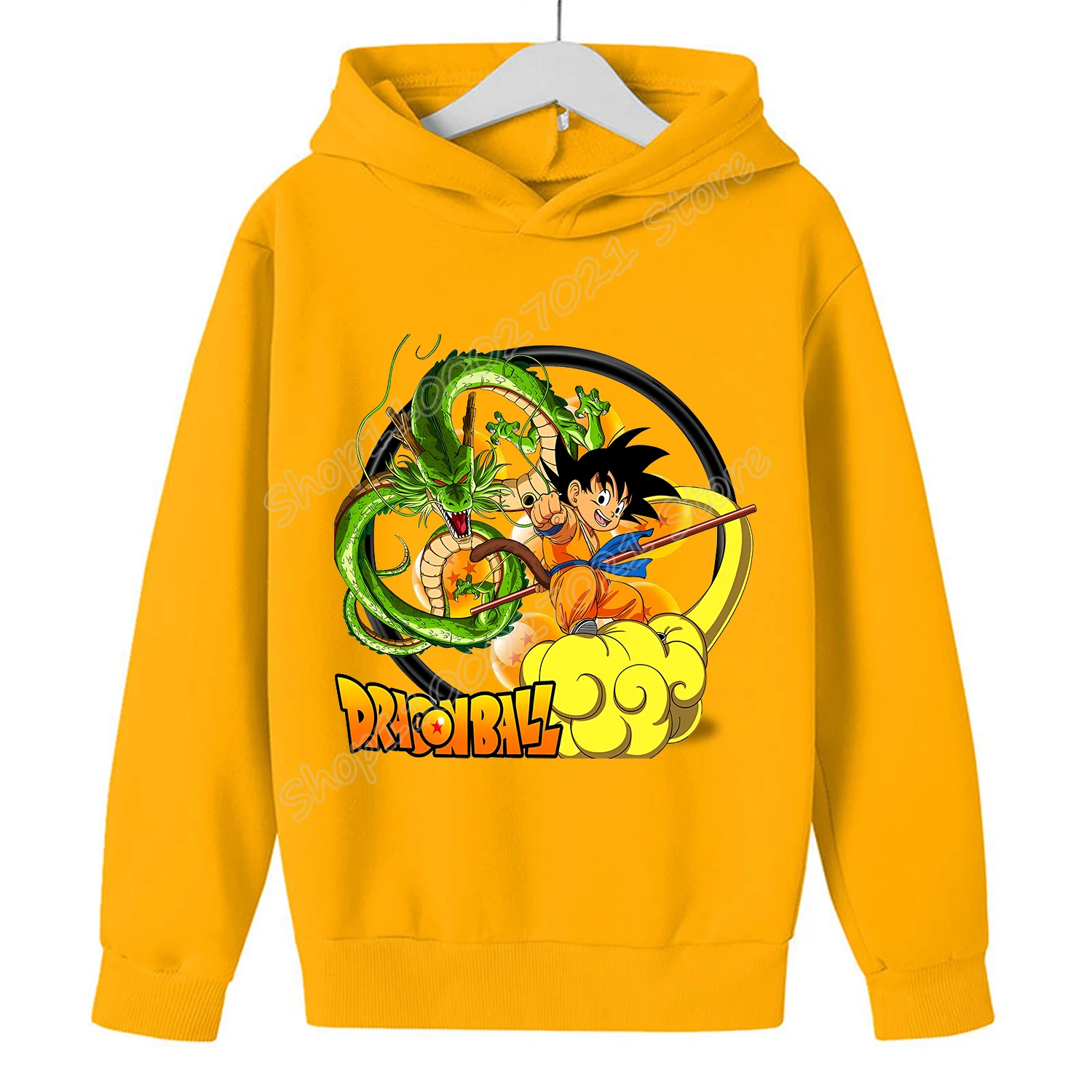 Dragon Ball épais sweats à capuche pour enfants Goku Anime polaire sweat garçons sweat à capuche pour filles dessin animé motif vêtements vêtements enfants cadeau