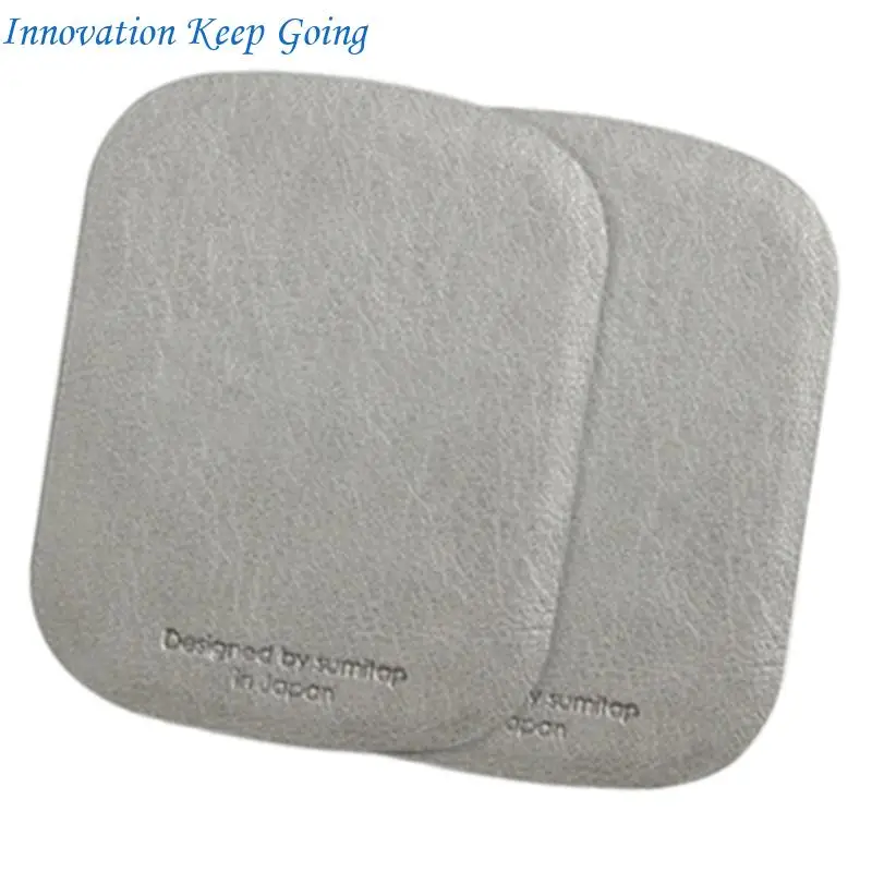 

E65C 2pcs super Thin Metal Discs with Adhesive Corrosion Resistant Metal Discs Secure for Magnetic Phone Holder Use