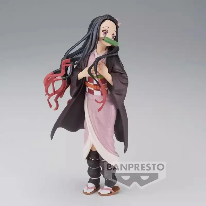 Original Genuine Banpresto Demon Slayer GLITTER&GLAMOURS 22cm Kamado Nezuko PVC Anime Figure Toy Gift for Friends