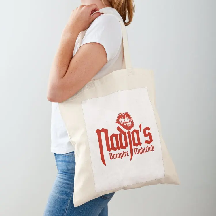 

Nadja's Vampire Nightclub Red Tote Bag shopper bag women canvas shopper bags for women Shopping bags canvas tote bags